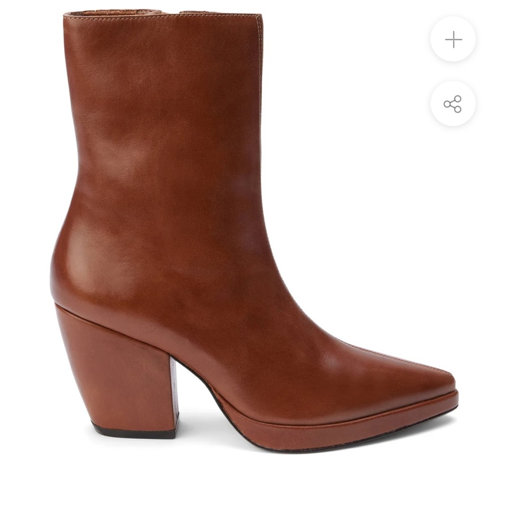 Brand new! Matisse Hendrix Platform Ankle Boot / 8 / Tan Leather! $230 retail